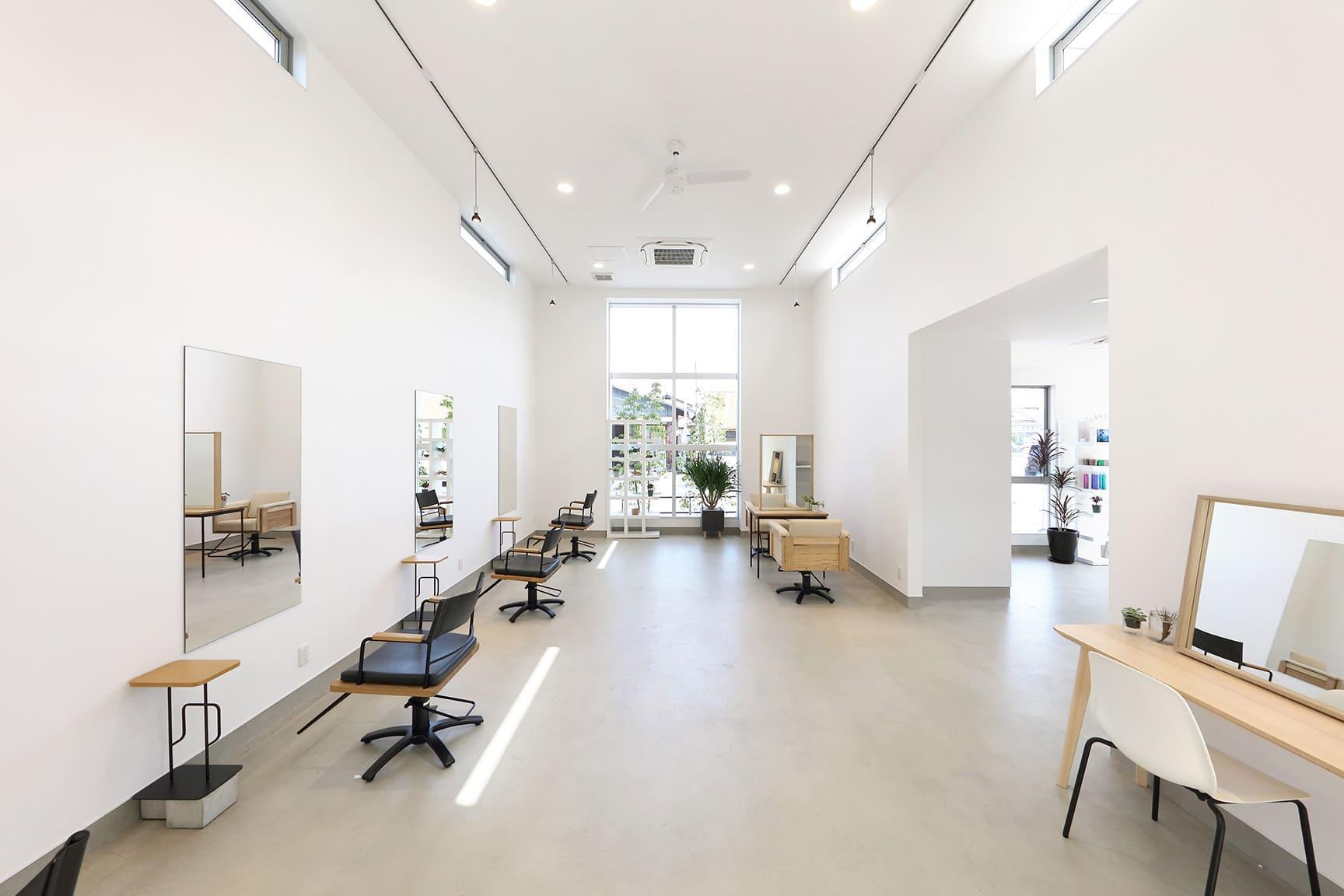 Root Design Hair Salonの店内
